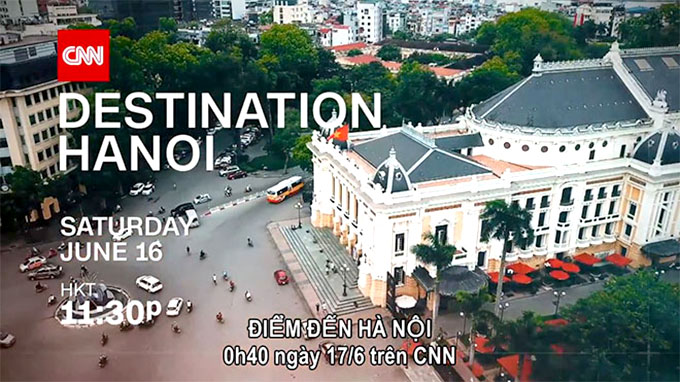 CNN broadcasts Ha Noi tourism ads amid US-DPRK summit