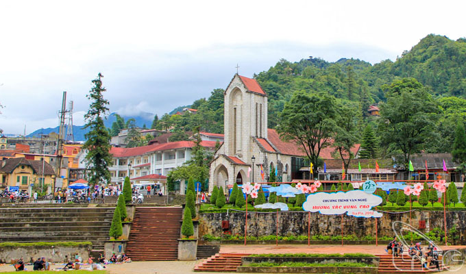 Sa Pa Stone Church – An ancient French architectural work in Lao Cai Province