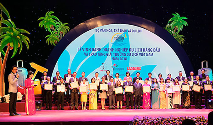 Cérémonie de remise du Prix du Tourisme du Viet Nam 2018