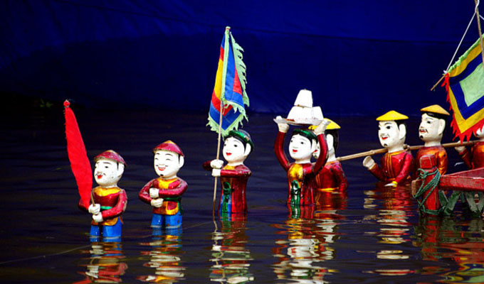 Loại hình nghệ thuật độc đáo trong Tuần du lịch Ninh Bình 2018 là múa rối nước