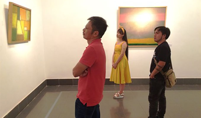 Exposition "Dât moi" de Trân Ngân Giang à Ha Noi