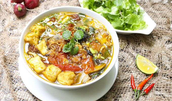 Snail noodle soup: A dish brings the breath of Ha Noi