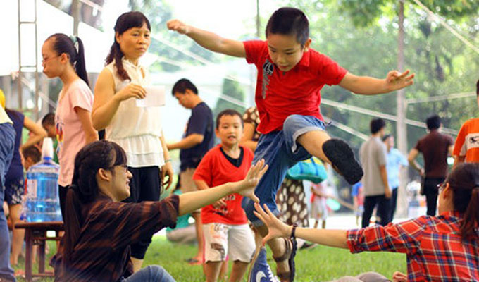 Tháng 8 náo nhiệt với “Ngày hội trẻ thơ” tại Làng Văn hóa – Du lịch các dân tộc Việt Nam