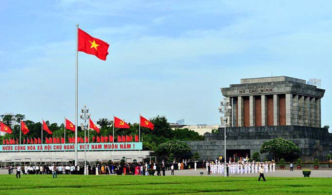 Thực hiện biện pháp cảnh vệ tại khu vực Lăng Chủ tịch Hồ Chí Minh và Quảng trường Ba Đình