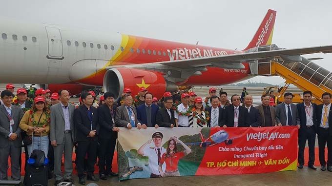 Vietjet launches new route connecting Ho Chi Minh City and Van Don