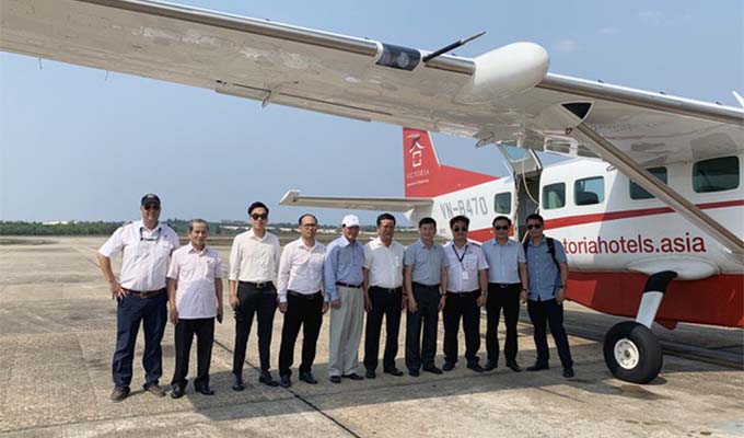 Sắp khai trương đường bay Đồng Hới – Đà Nẵng và dịch vụ bay ngắm cảnh ở Quảng Bình