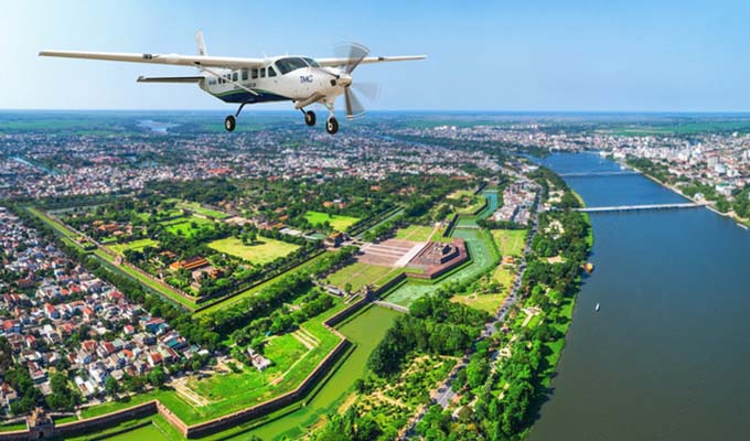 Mở chặng bay mới Đà Nẵng - Huế bằng thủy phi cơ
