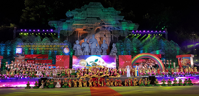 Lễ đón nhận Bằng ghi danh của UNESCO di sản văn hóa phi vật thể "Thực hành Then của người Tày, Nùng, Thái ở Việt Nam" và Lễ hội Thành Tuyên năm 2020
