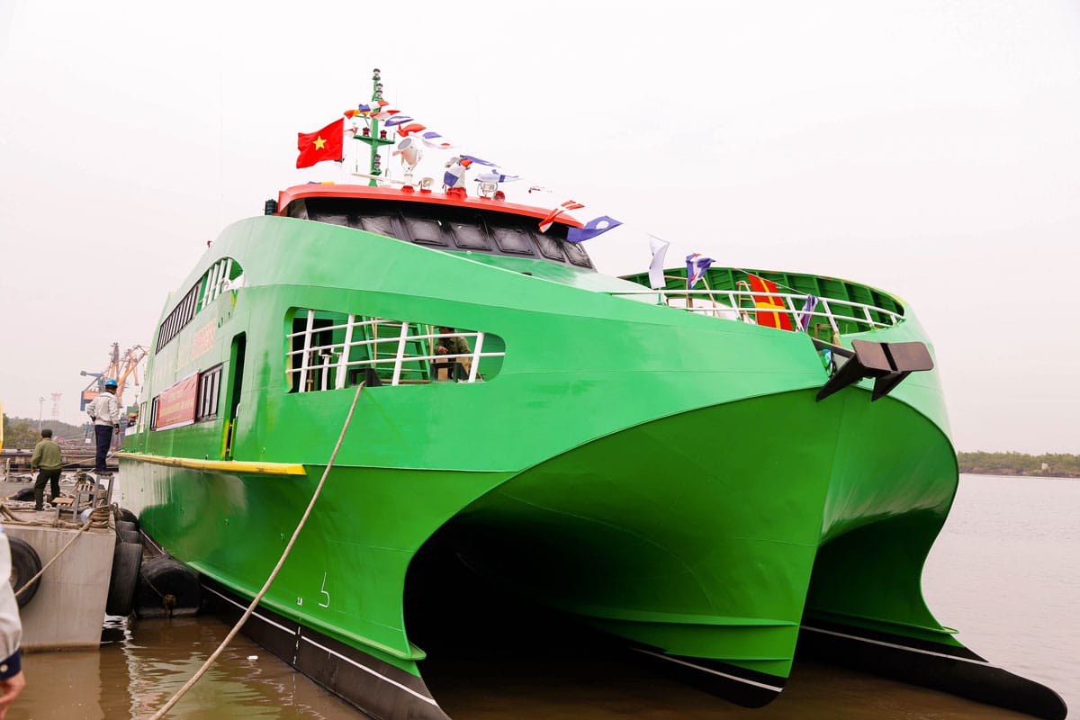 Sắp có đôi tàu siêu tốc 5 sao tuyến Sa Kỳ-Lý Sơn (Quảng Ngãi)