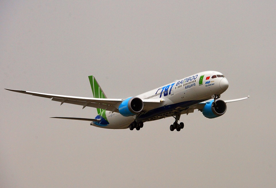 Chiếc Boeing 787-9 đầu tiên của Bamboo Airways sẽ bay tuyến Hà Nội nối TP HCM, Phú Quốc