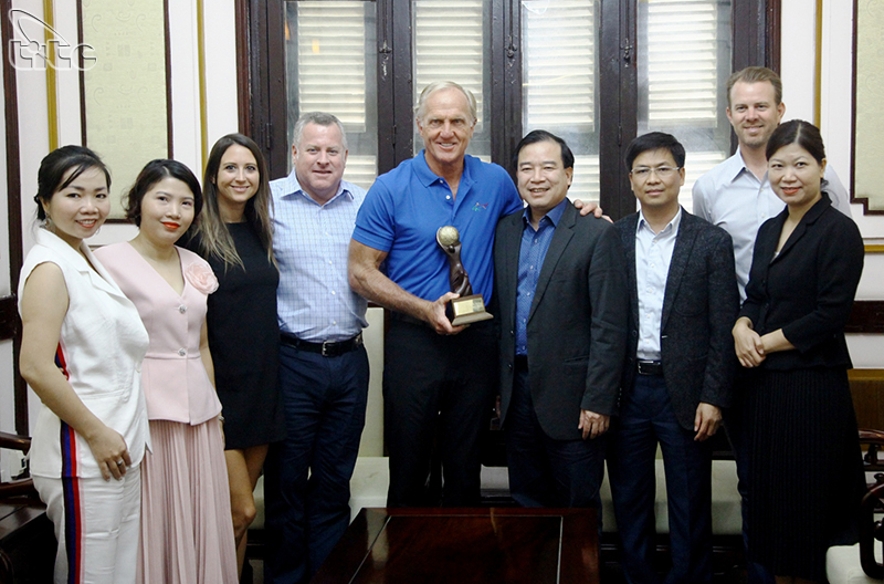 Đại sứ Du lịch Greg Norman: mong muốn phát triển dài hạn du lịch golf tại Việt Nam