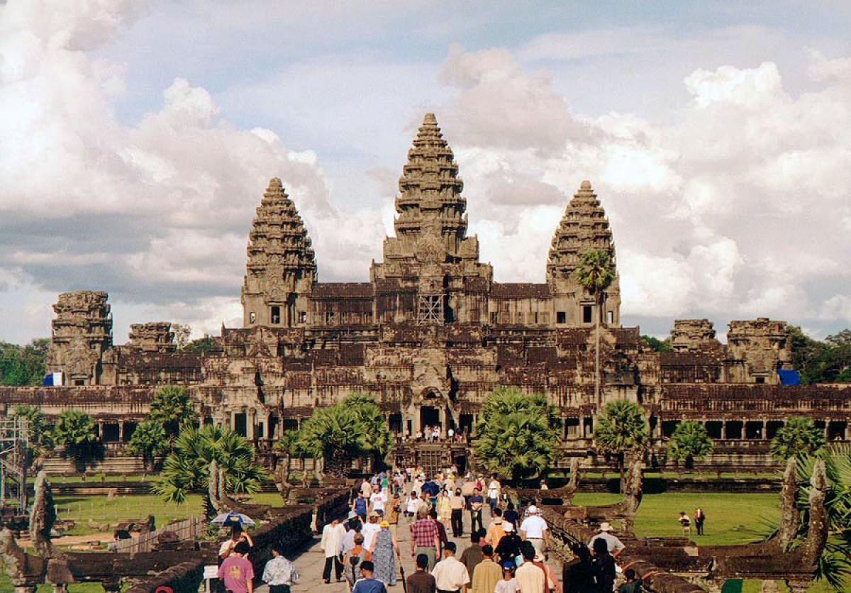 Lượng du khách quốc tế tới Công viên Khảo cổ Angkor, Campuchia tăng mạnh