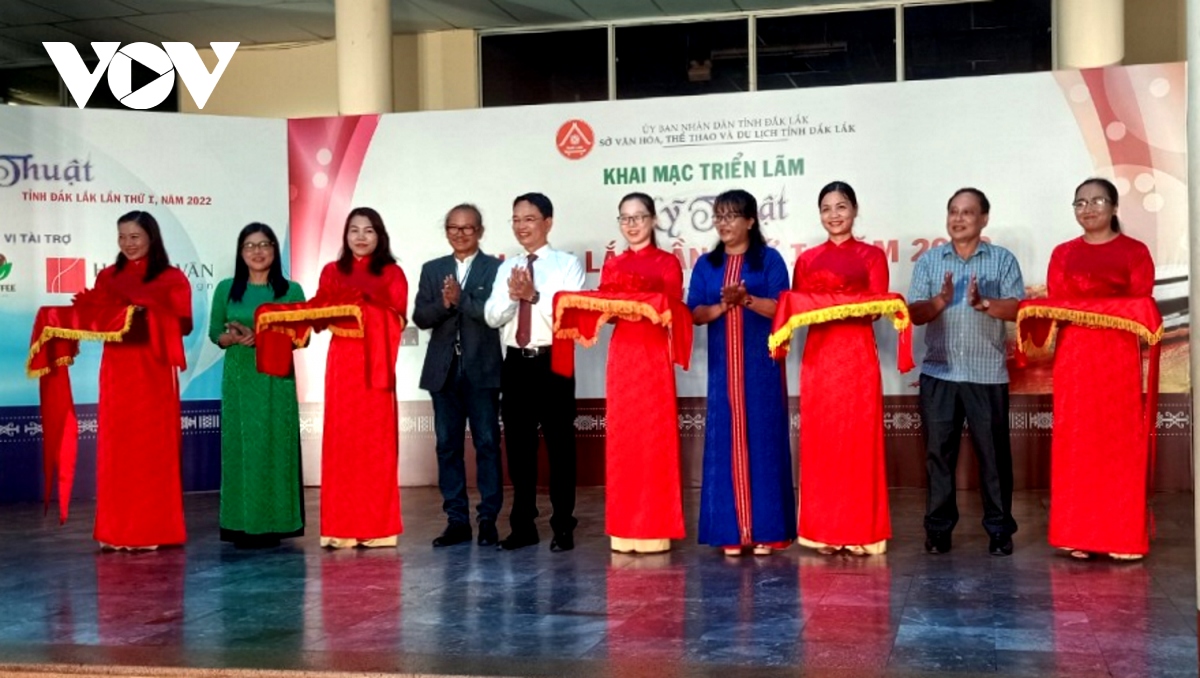 Khai mạc triển lãm mỹ thuật Đắk Lắk lần thứ nhất năm 2022