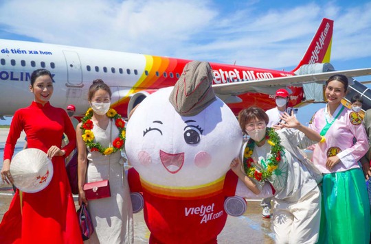 Vietjet mở đường bay kết nối TP Cần Thơ, Đà Lạt với Seoul