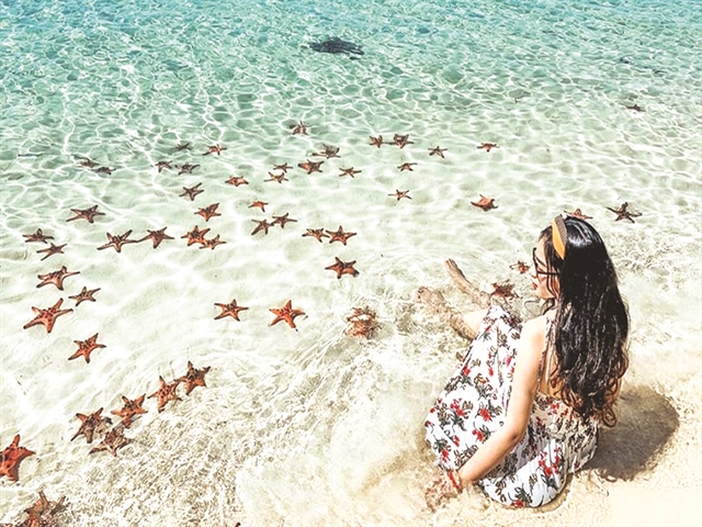Visiting the starfish kingdom in Phu Quoc