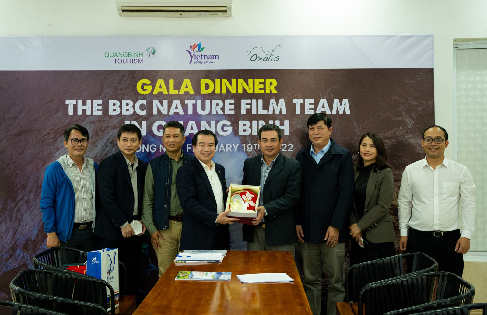 VNAT’s Vice Chairman Ha Van Sieu has a working session with Quang Binh Province on tourism development