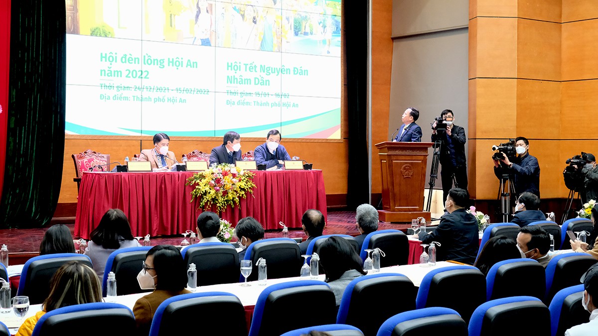 Press conference on The Visit Vietnam Year 2022 “Quang Nam - A green tourism destination”