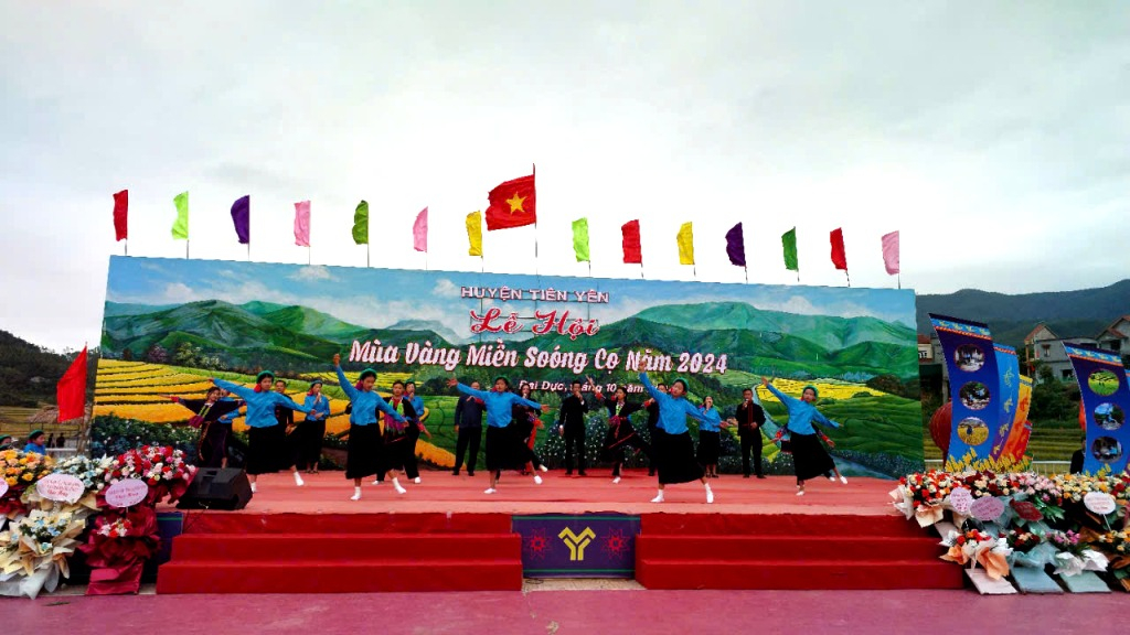 Soong Co yellow season festival opens in Tien Yen district (Quang Ninh province)