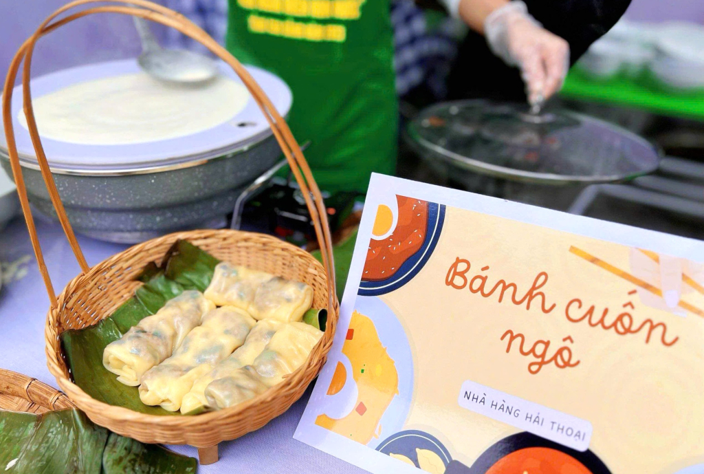 Bánh cuốn ngô Cao Bằng