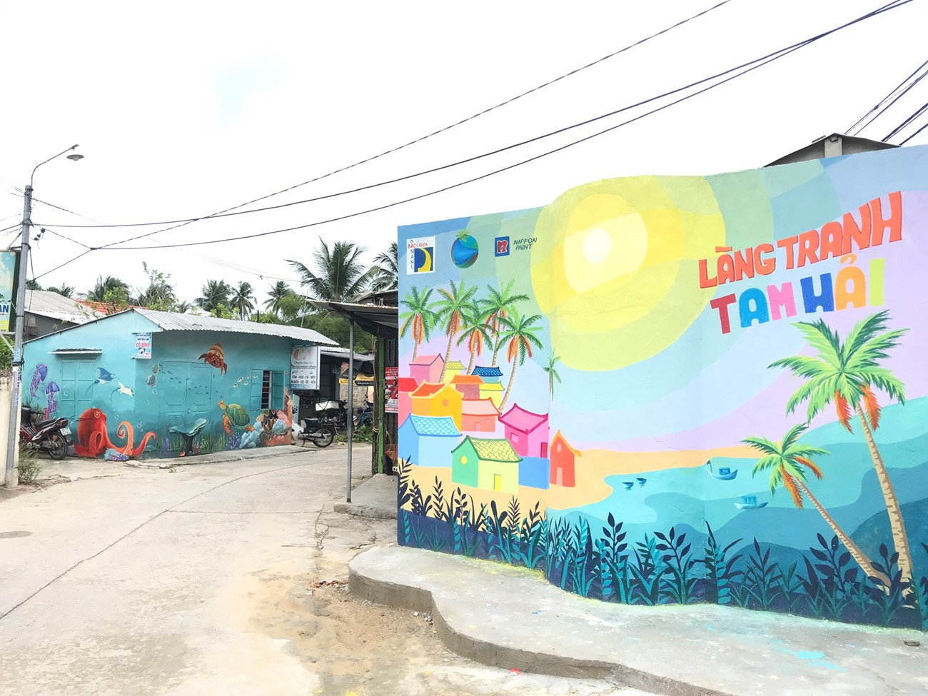 Inauguration of the Tam Hai mural village restoration project in Quang Nam