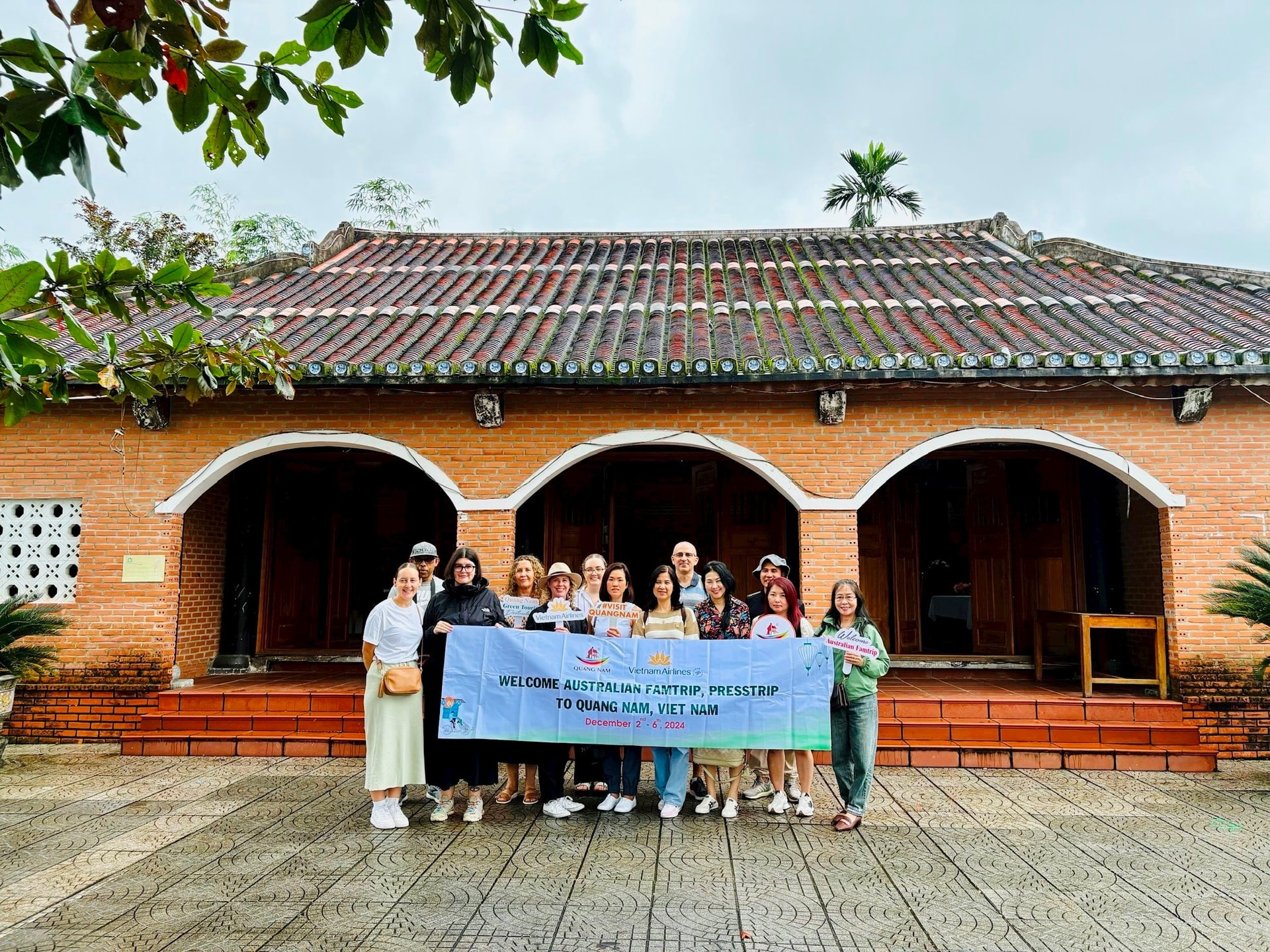 Australian famtrip delegation visits Quang Nam