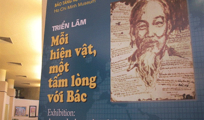 Une exposition sur la vie du Président Hô Chi Minh
