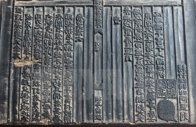 Des tablettes de bois du Viet Nam inscrites au registre de l'UNESCO