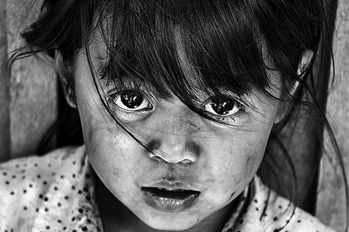 Les enfants vietnamiens vus par un photographe français 