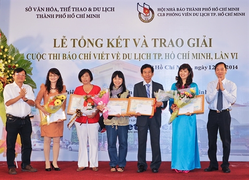 Remise du prix «Journaliste touristique» de Hô Chi Minh-Ville