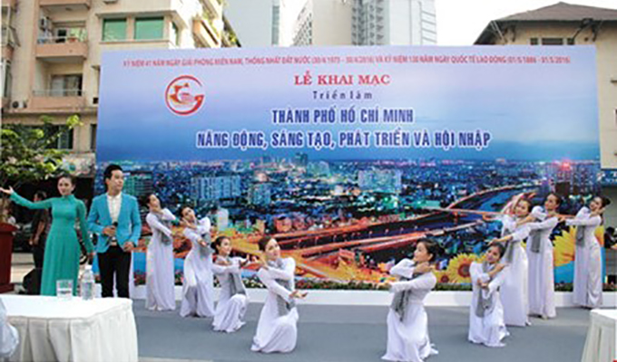 Expositions à Ho Chi Minh-Ville à l’occasion du 30 avril et du 1er mai