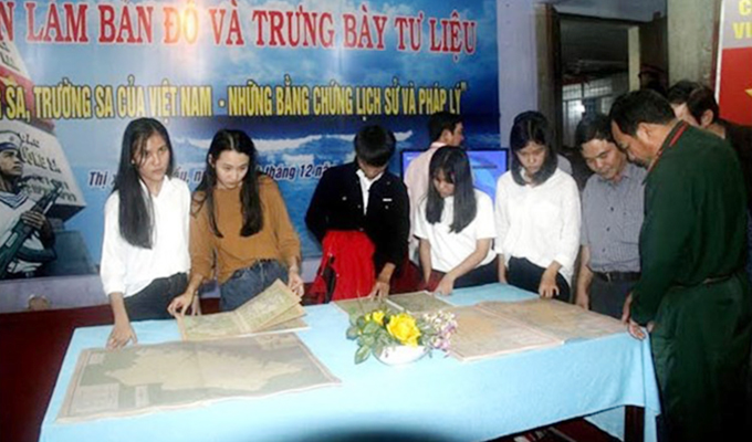 Phu Yên: exposition sur la souveraineté du Viet Nam sur Hoàng Sa et Truong Sa