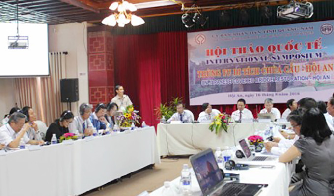 Séminaire international sur la restauration de Chua Cau à Hoi An