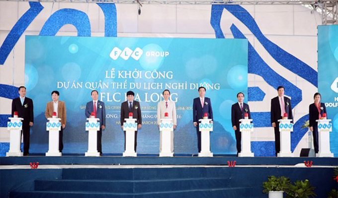 FLC met en chantier une zone de villégiature de luxe à Quang Ninh