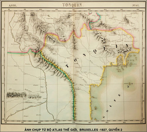 L’atlas du monde de 1827 confirme la souveraineté du Vietnam sur Hoang Sa et Truong Sa