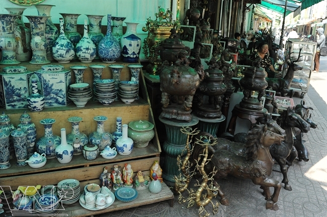 Lê Công Kiêu, la rue des antiquaires