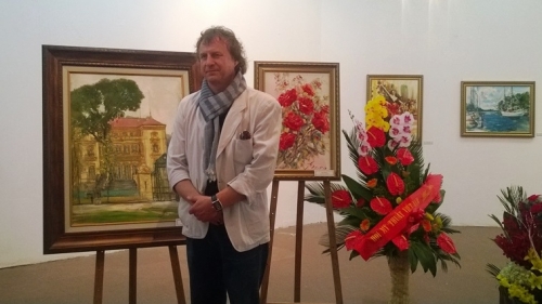 Ha Noi painting exhibition showcases colours of Belarus
