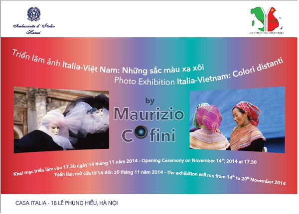 Exposition photographique "Vietnam-Italie : les couleurs lointaines"