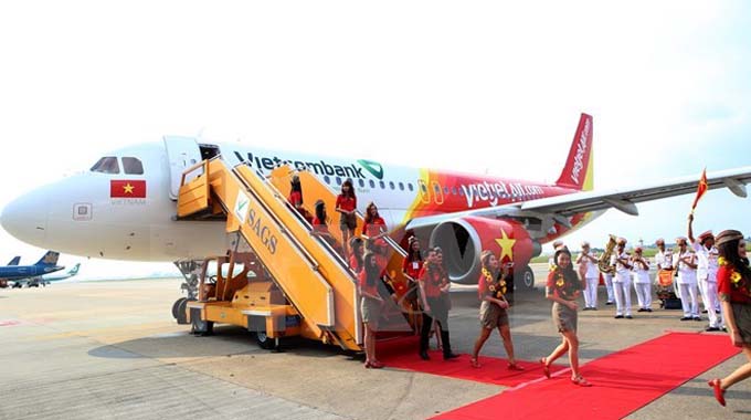 越捷航空公司推出15万张特惠机票庆祝三条新国际航线开通