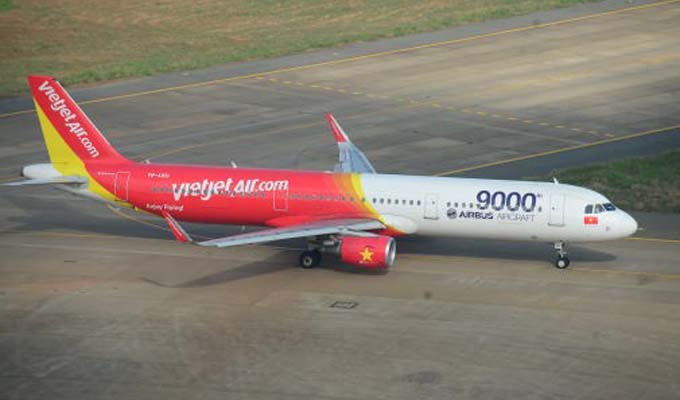 越捷航空公司将于2017年4月开通河内市至新加坡直达航线