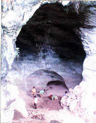 Ancient road found in cave