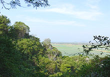 Exploring mysterious caves in Da Dung Mountain