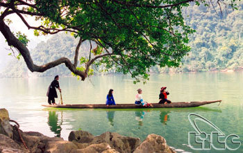 Exploring nature at Ba Be Lake