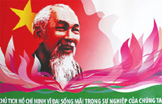 Art exhibition celebrates President Ho Chi Minh's birthday 
