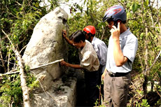 Ancient stone stele found in Central Highlands 