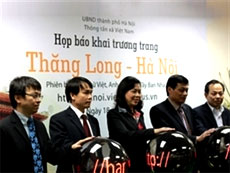 VNA launches Thang Long-Hanoi website 