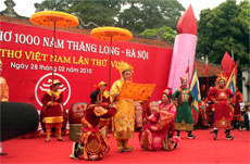 Poetry festival opens to celebrate Hanoiâ€™s birthday 