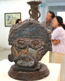 Mekong art exhibition offers diverse styles 