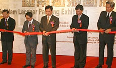 Vietnam lacquer painting exhibition opens in China