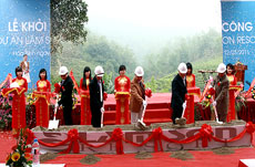 New resort to open doors in Hoa Binh 
