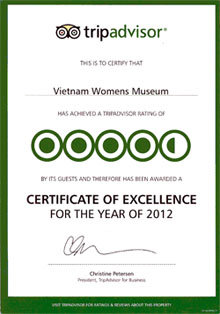 Vietnamese Women's Museum - The most attractive tourist destination in Ha Noi in 2012